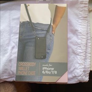 Fellowes crossbody wallet phone case iPhone 6/7/8